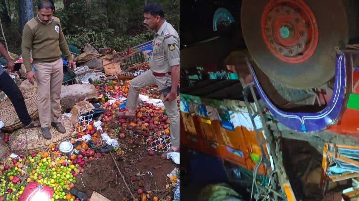 Truck Plunges Into 50-Metre Valley in Yellapur, Killing 8 Fruit Vendors and Injuring 10