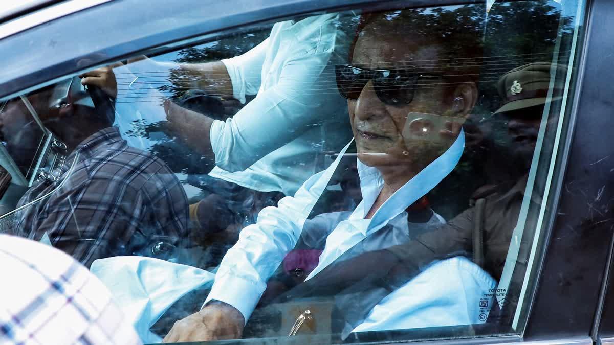 UP: Azam Khan freed after nearly two years, supporters throng Sitapur jail