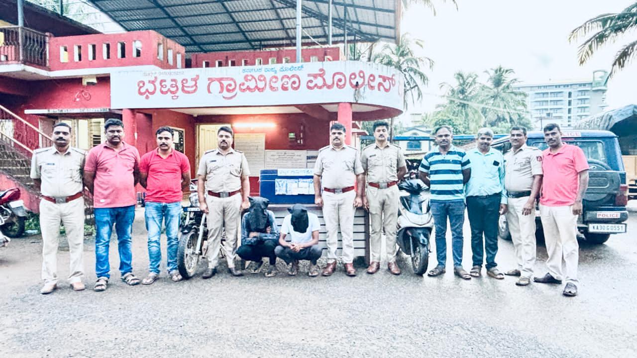 Bhatkal: Two arrested for temple hundi theft in Heble