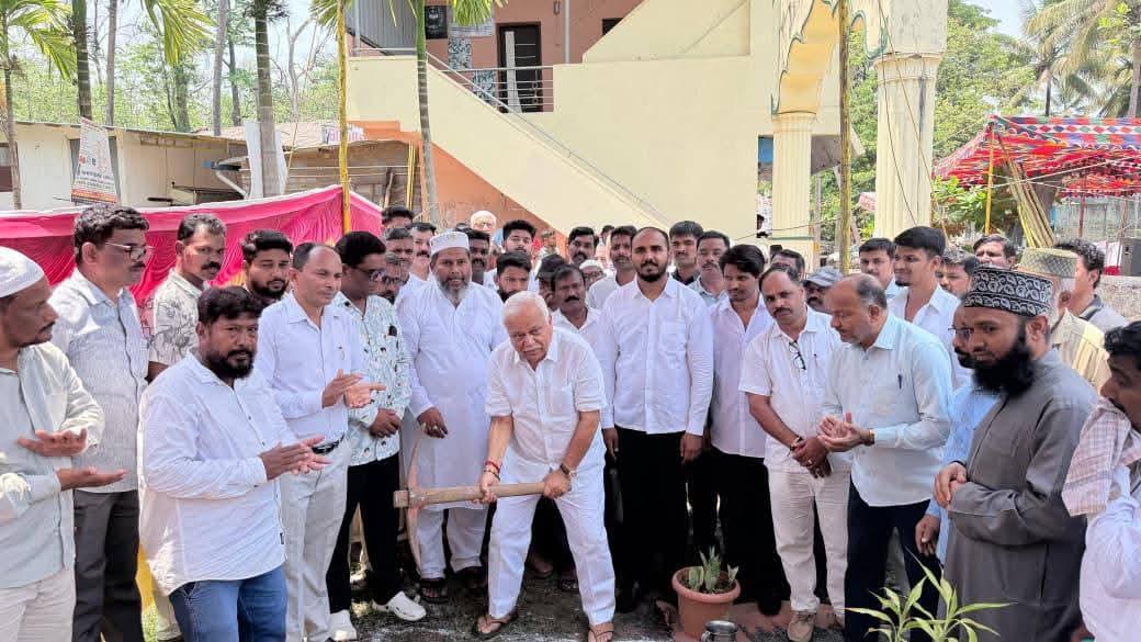 Deshpande launches Anjuman’s 12-mosque renovation project in Dandeli