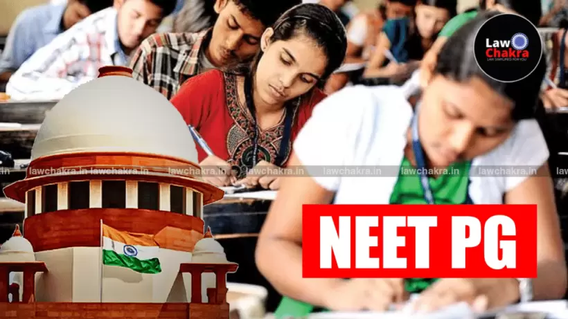 Supreme court seeks explanation for lowered NEET-PG qualifying cut-off