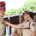 Bhatkal head constable Deepak Naik receives DG & IGP commendation medal