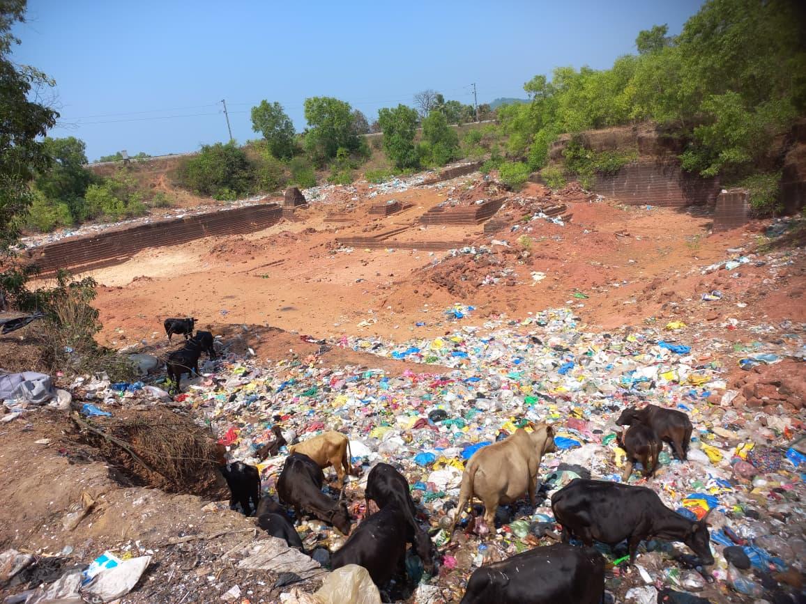 Bhatkal: Illegal dumping near Murdeshwar sparks outrage; villagers seize vehicle