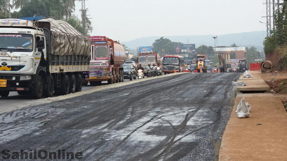Bhatkal NH four-laning gains pace, Noor Masjid stretch opens to Mangaluru traffic