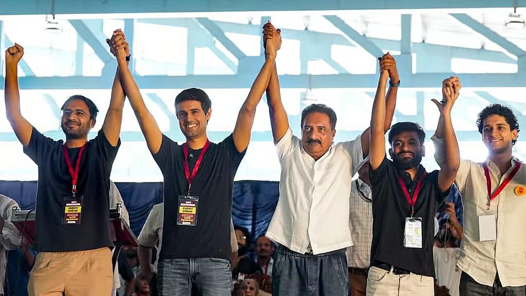 Massive anti-SIR protest in Bengaluru, Dhruv Rathee and Prakash Raj draw large crowds