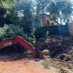 Bhatkal: Revenue officials fence off disputed madrasa access road
