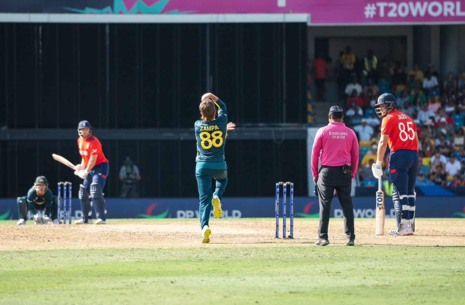 Australia nails England by 36 runs at the T20 World Cup