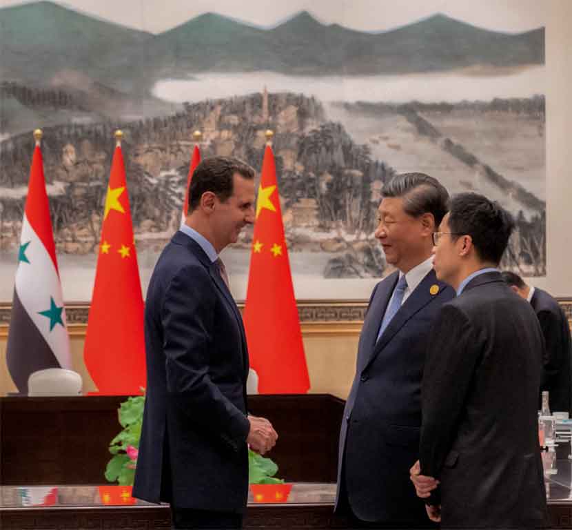 China announces 'strategic partnership' with Syria