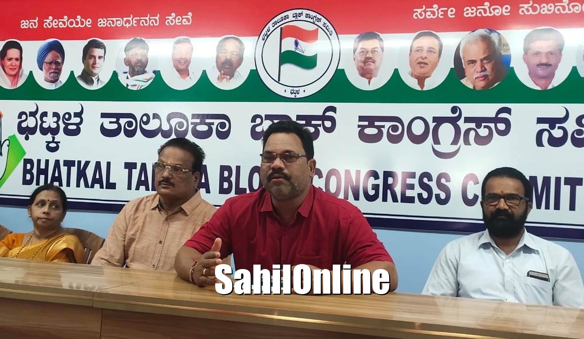 Bhatkal Congress slams BJP for religious discord, Affirms commitment to secular values