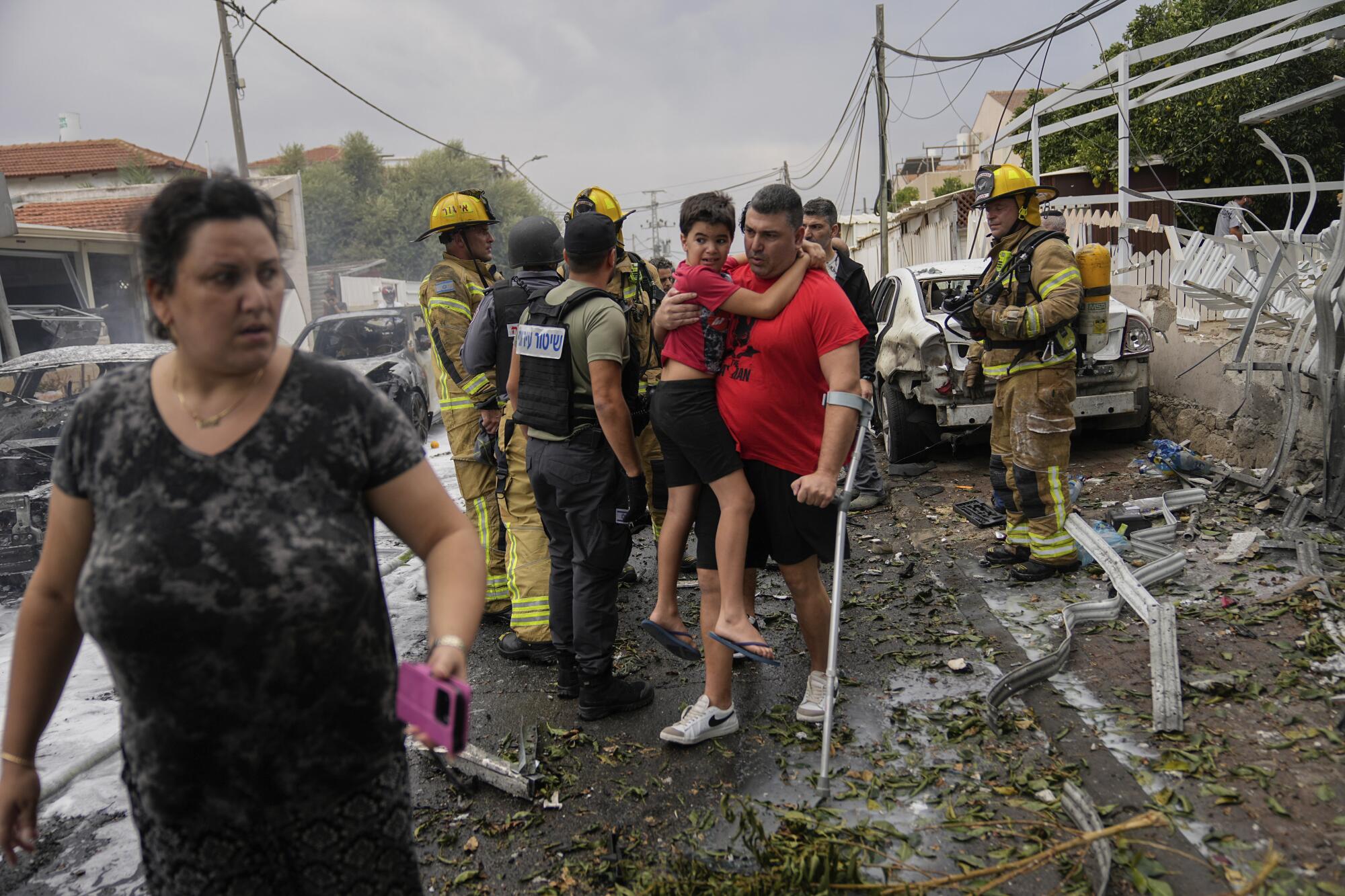 Israel strikes neighborhood after neighborhood in Gaza as war appears set to escalate