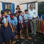 Former student sets inspiring example by donating notebooks to alma mater in Bhatkal