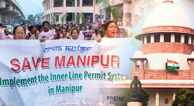 SC Gives Manipur Govt 8 Weeks to Reply to Plea Against ILP System in State