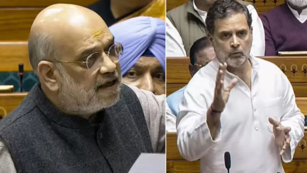 Rahul Gandhi mocks Amit Shah, says LS speech showed he was ‘under pressure’
