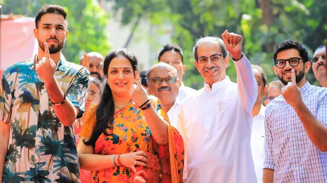 Uddhav Thackeray Votes with Family, Calls on People to Defend Maharashtra's Honor at the Polls